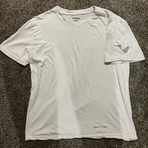 True Religion White Short Sleeve Tee